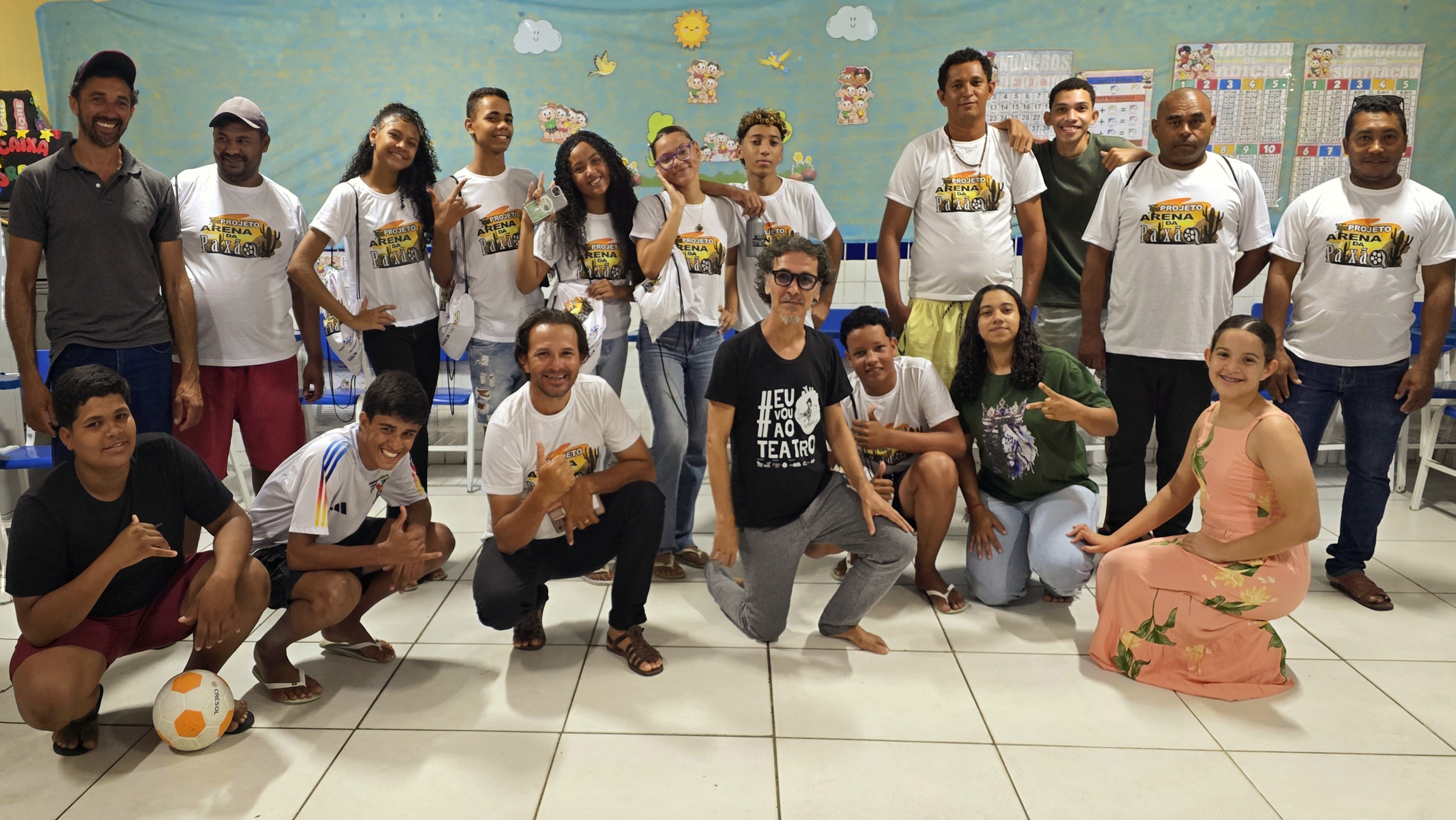 Projeto Arena da Paixão avança com formação cultural e capacitação de novos agentes